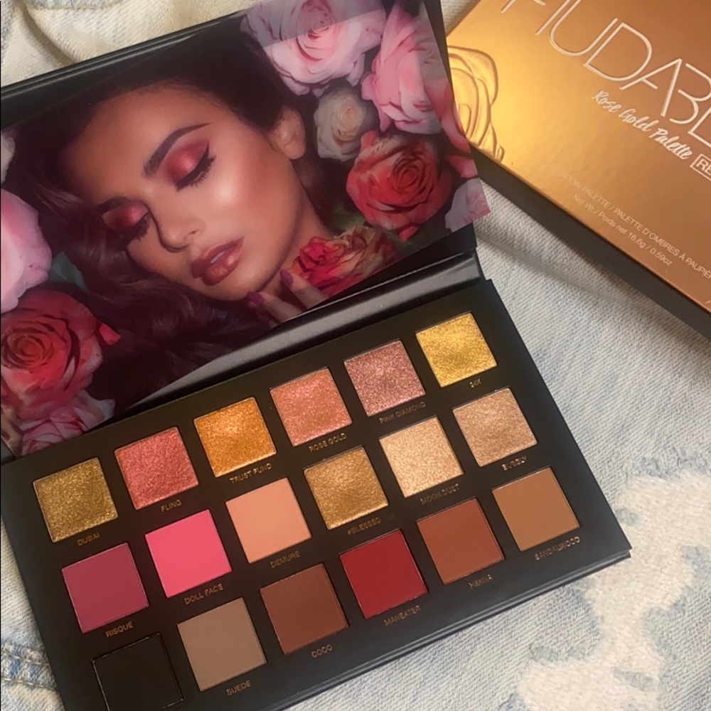 Huda Beauty Rose Gold Palette Remastered